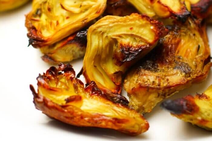 Roasted Artichoke Hearts