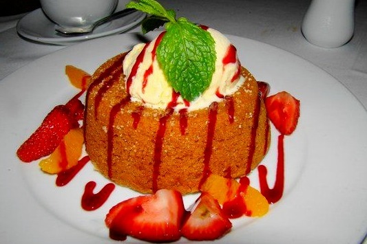 Signature Warm Butter Cake A La Mode - Mastro's Steakhouse, View Online  Menu and Dish Photos at Zmenu