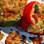 Seafood Stuffed Bell Peppers