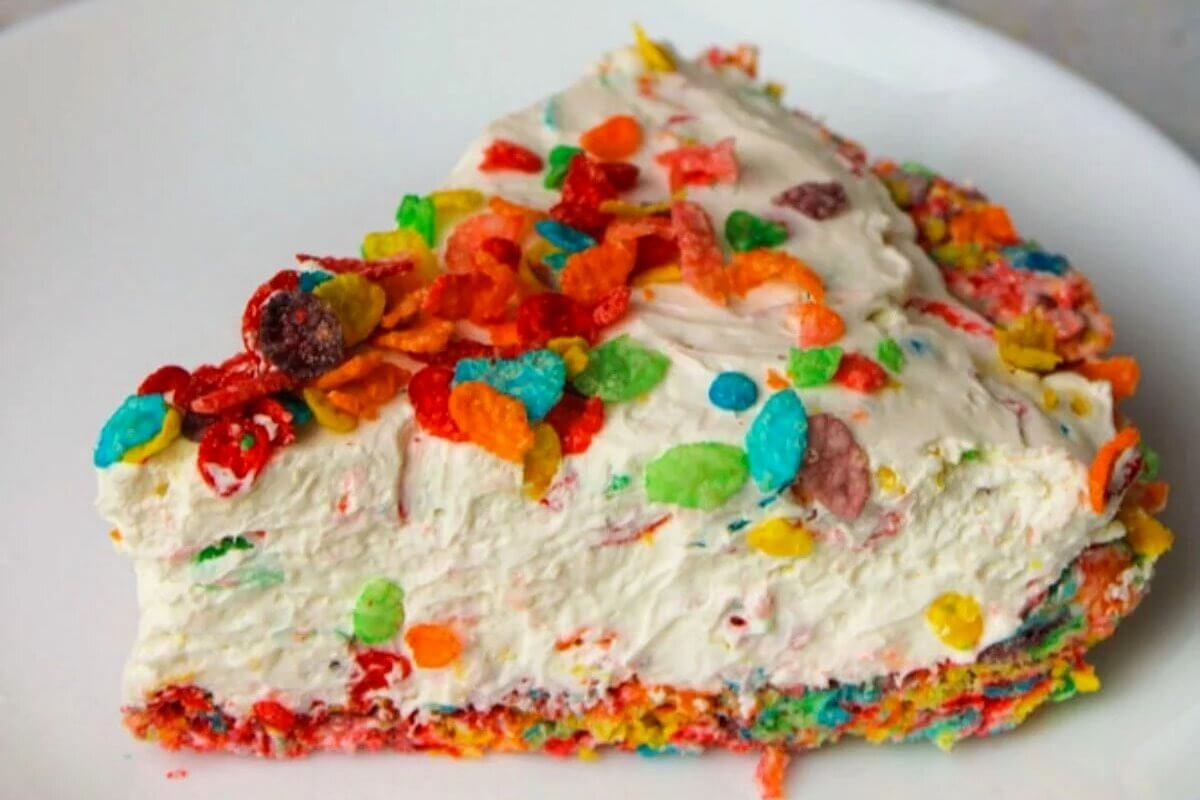 Fruity Pebbles Cheesecake