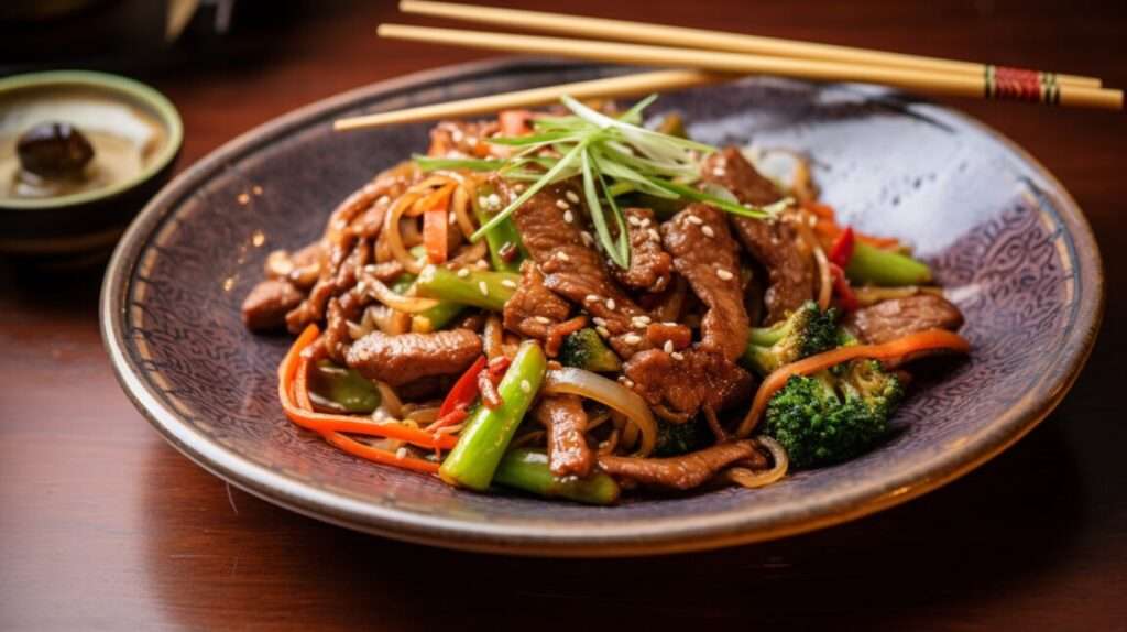 beef lo mein