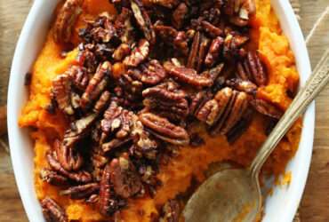 Maple Pecan Sweet Potato Casserole