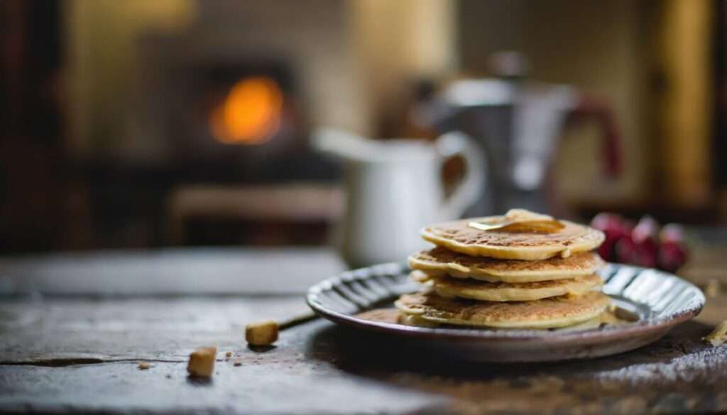 apple cider pancakes