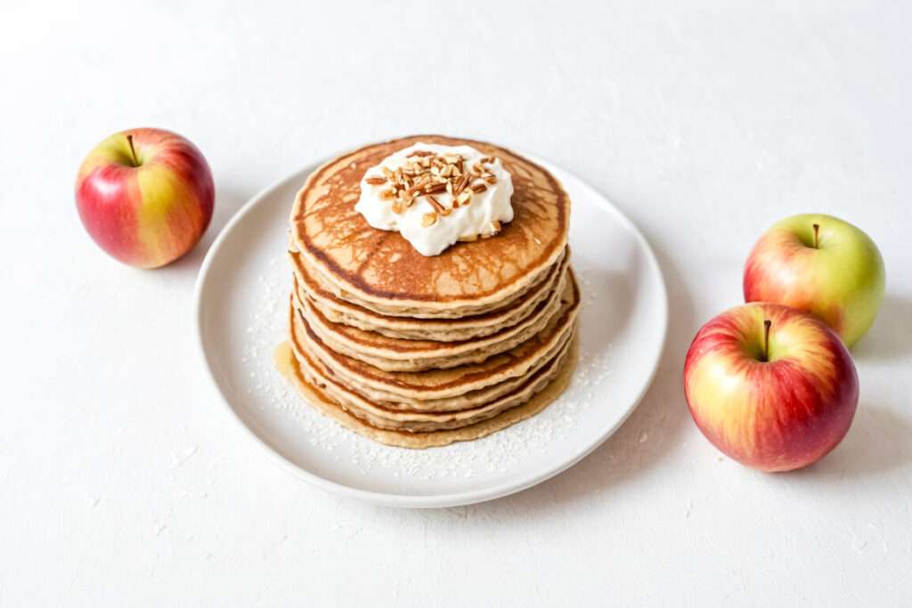 apple cider pancakes