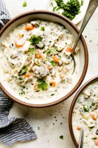 Creamy Chicken and Wild Rice Soup Recipe