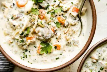 Creamy Chicken and Wild Rice Soup Recipe