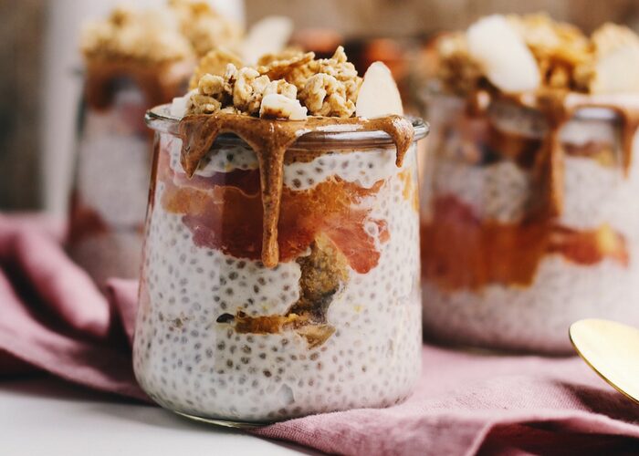 Coconut Chia Pudding Parfait Breakfast — Tropical, Creamy Ready Overnight