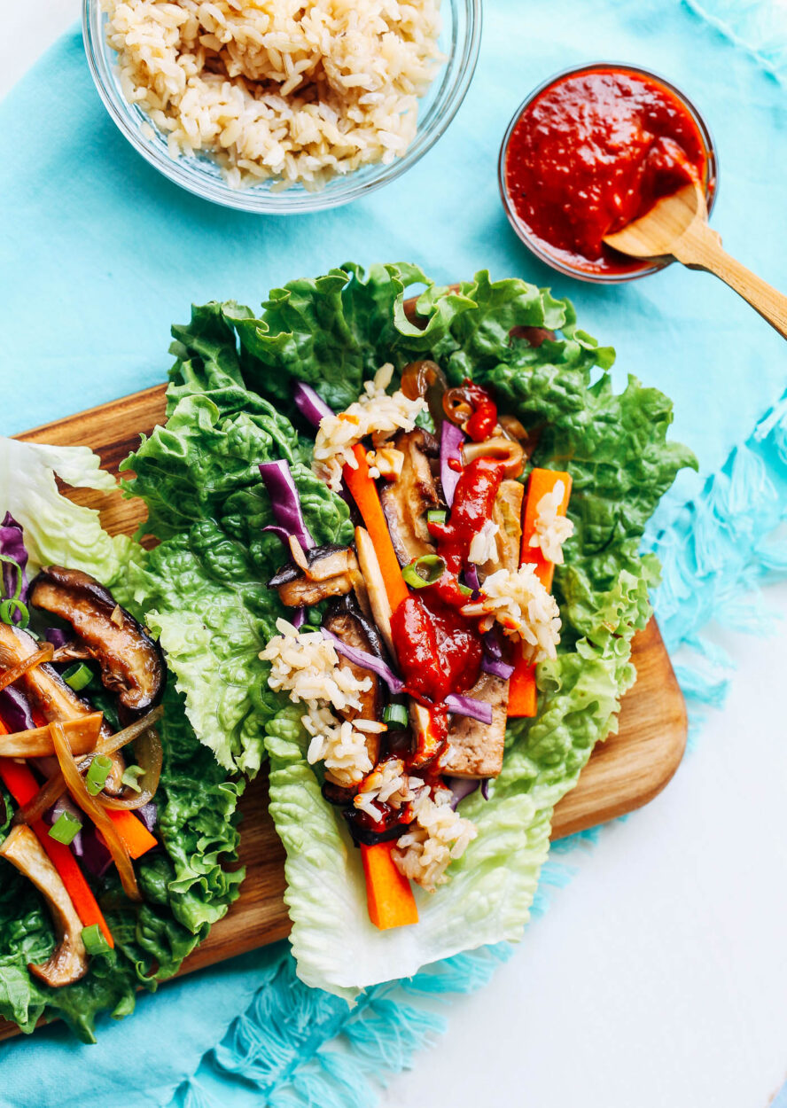 Healthy Korean BBQ Lettuce Wraps — Bold, Saucy Completely Irresistible